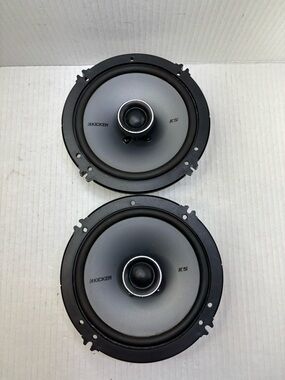 Kicker 41KSC654 Series Loud 6.5” 2-Way Car Speakers Working & Tested